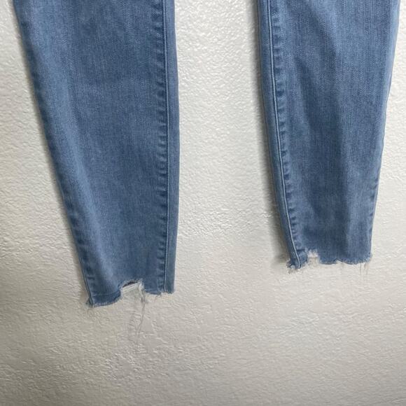 Paige Womens Jeans Size 27 Blue Denim Hoxten Ankle Skinny Leg Light Wash - Picture 10 of 16